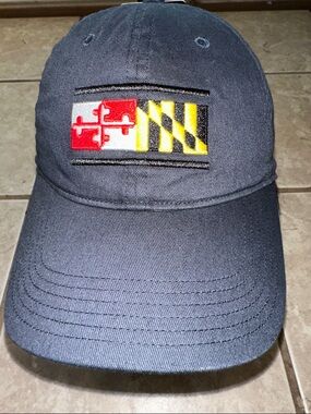 Under Armour New Maryland flag Free Fit Hat with Contrast Grey Trim